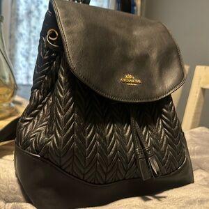 Coach Elle backpack purse- gently used, no smoking home.